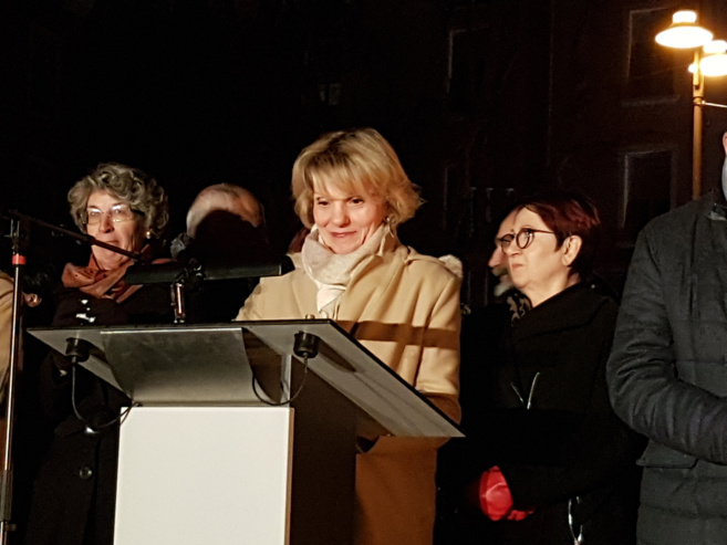 Des vœux hors-les-murs à Digne pour Patricia Granet Des vœux hors-les-murs à Digne pour Patricia Granet