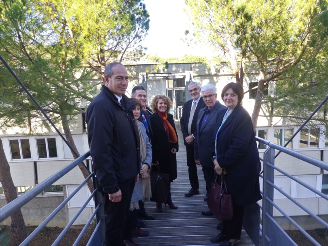 Le collège Jean Giono a reçu le président du Conseil départemental Le collège Jean Giono a reçu le président du Conseil départemental