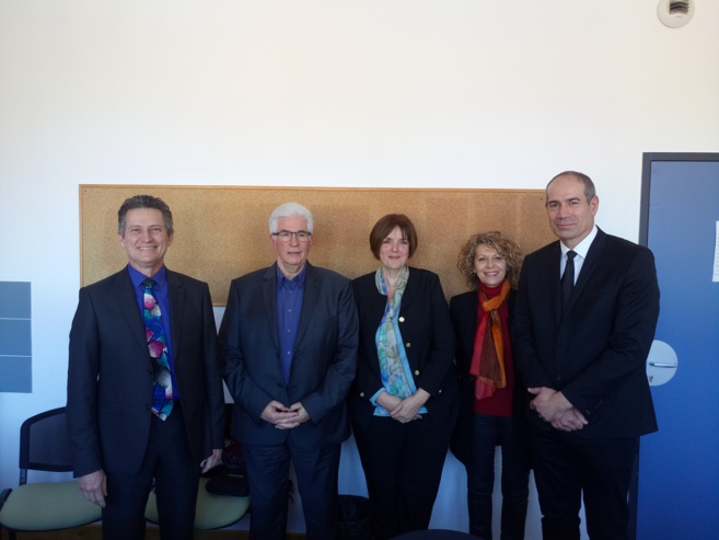 Le collège Jean Giono a reçu le président du Conseil départemental Le collège Jean Giono a reçu le président du Conseil départemental