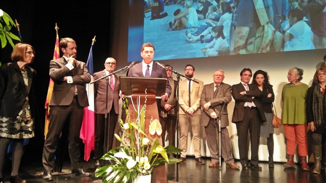 Première cérémonie des vœux pour Gérard Avril Première cérémonie des vœux pour Gérard Avril