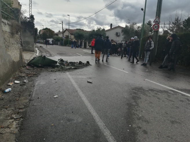 Une manifestation lycéenne a dégénéré hier à Manosque Une manifestation lycéenne a dégénéré hier à Manosque