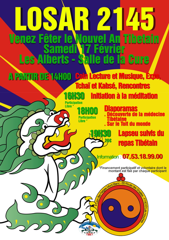 Le nouvel an tibétain s'invite à Briançon Le nouvel an tibétain s'invite à Briançon