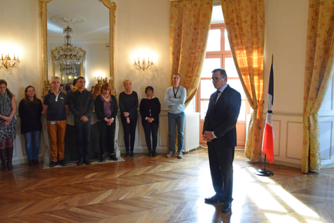 Hommage solennel aux victimes de l’attentat de l’Aude à la préfecture de Digne