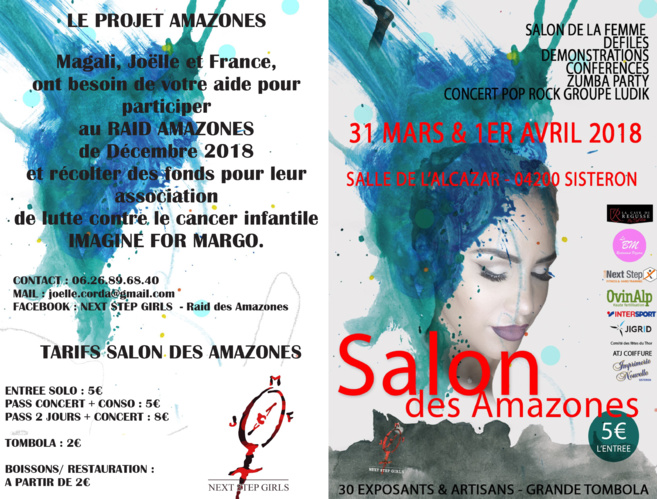 le Salon des Amazones honore les femmes ce week-end à Sisteron !