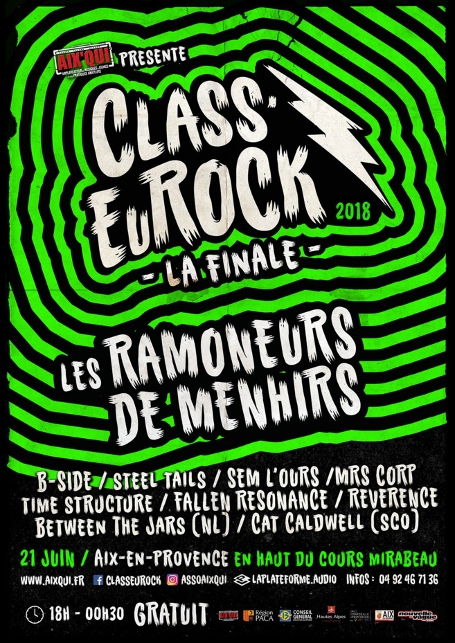 Recap' pour La Finale Class'EuRock 2018 ! Recap' pour La Finale Class'EuRock 2018 !