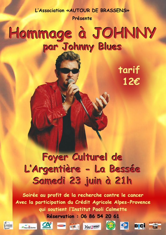 Un concert en hommage à Johnny par Johnny Blues aura lieu ce samedi !
