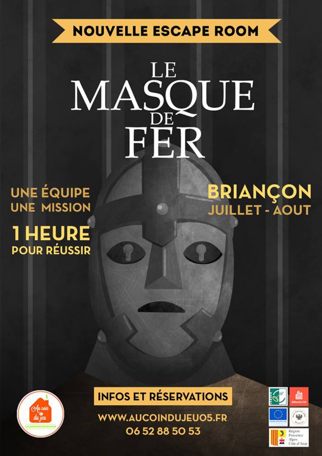 L’intrigue estivale à Briançon : le masque de fer ! L’intrigue estivale à Briançon : le masque de fer !