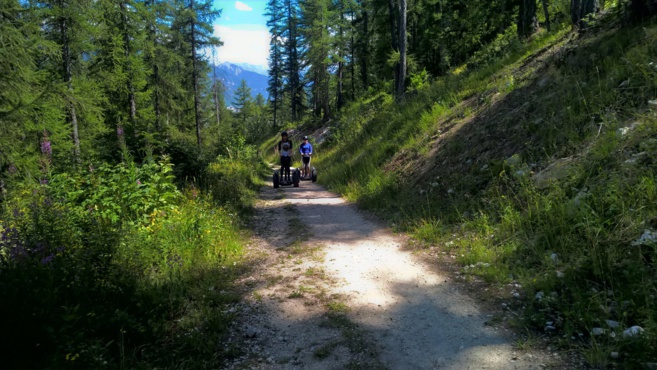 Une ballade en segway à Serre-Chevalier Vallée Briançon Une ballade en segway à Serre-Chevalier Vallée Briançon