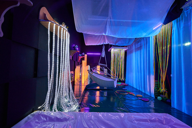 Exemple d'espace Snoezelen Exemple d'espace Snoezelen