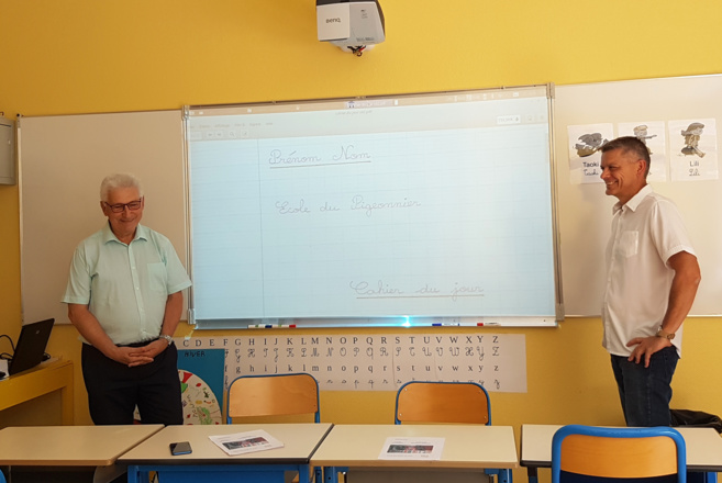 Michel Eyraud et Franck Geiger Michel Eyraud et Franck Geiger