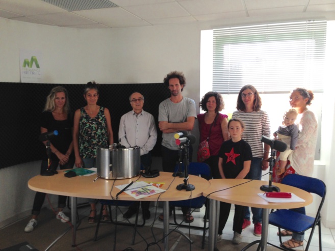 Le collège Giono en grève aujourd'hui Le collège Giono en grève aujourd'hui