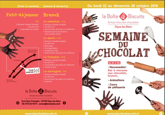 Une semaine au parfum du chocolat à Digne Une semaine au parfum du chocolat à Digne