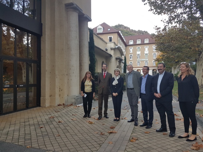 Quand l'Etat visite les thermes de Digne-les-Bains Quand l'Etat visite les thermes de Digne-les-Bains