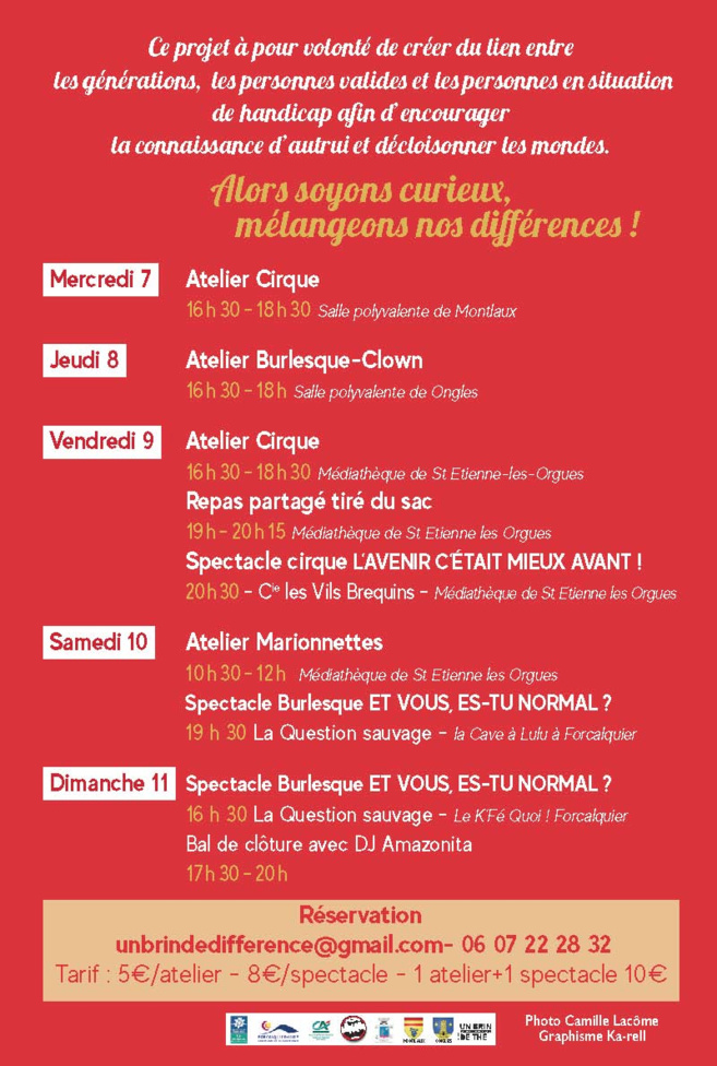 Un festival cultive joyeusement la différence... Un festival cultive joyeusement la différence...