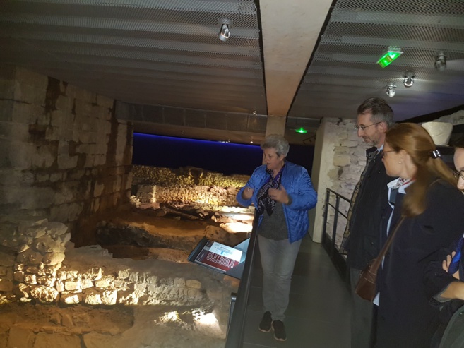 La crypte de Notre Dame du Bourg se dévoile… La crypte de Notre Dame du Bourg se dévoile…