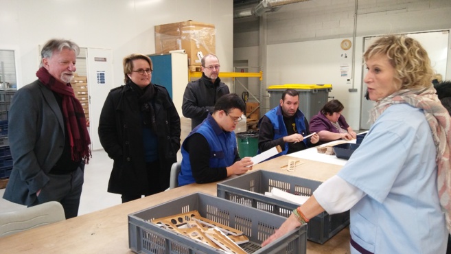 Référente handicap à l’assemblée nationale, Emmanuelle Fontaine-Domeizel a visité l’ESAT de Manosque Référente handicap à l’assemblée nationale, Emmanuelle Fontaine-Domeizel a visité l’ESAT de Manosque
