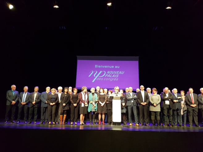 Des vœux et une inauguration en fanfare à Digne Des vœux et une inauguration en fanfare à Digne