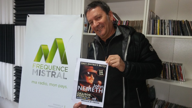 Musicien américain, John Nemeth est en concert samedi à Oraison Musicien américain, John Nemeth est en concert samedi à Oraison