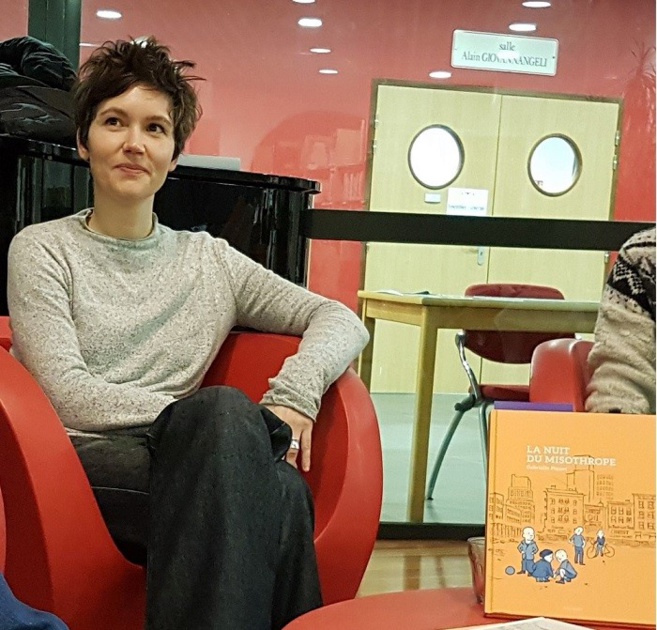 Gabrielle Piquet à la rencontre de jeunes lecteurs… Gabrielle Piquet à la rencontre de jeunes lecteurs…