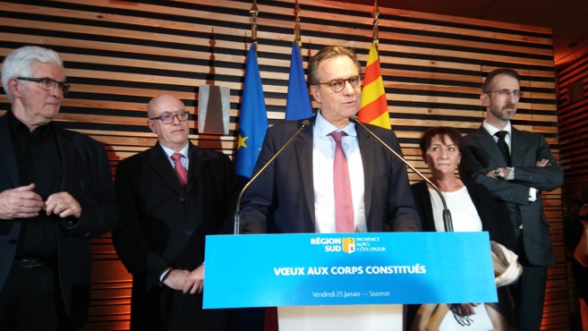 Renaud Muselier à Sisteron : La Région Sud en étendard ! Renaud Muselier à Sisteron : La Région Sud en étendard !