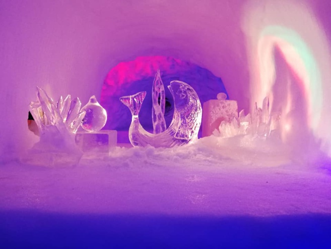 Venez visiter l’igloo géant de Pelvoux ! Venez visiter l’igloo géant de Pelvoux !