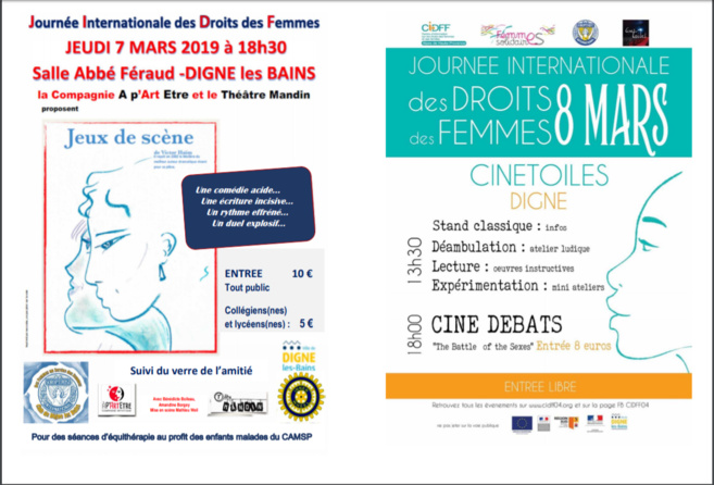 Les associations s’unissent pour le Droit des Femmes Les associations s’unissent pour le Droit des Femmes