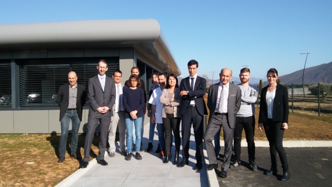 Le préfet Jacob en visite à Peyruis sous le signe de l'économie Le préfet Jacob en visite à Peyruis sous le signe de l'économie