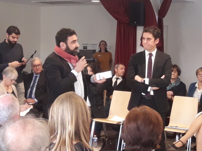 Marseille : un ministre au contact des associations Marseille : un ministre au contact des associations