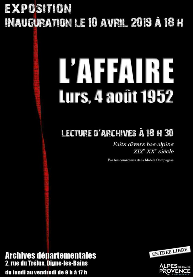 Histoires d'Archives actualité du moment et "L'affaire" Dominici