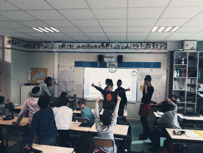 Des écoliers gapençais planchent sur le numérique… Des écoliers gapençais planchent sur le numérique…