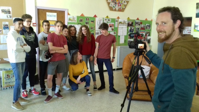 Des jeunes Laragnais tournent leur propre film Des jeunes Laragnais tournent leur propre film