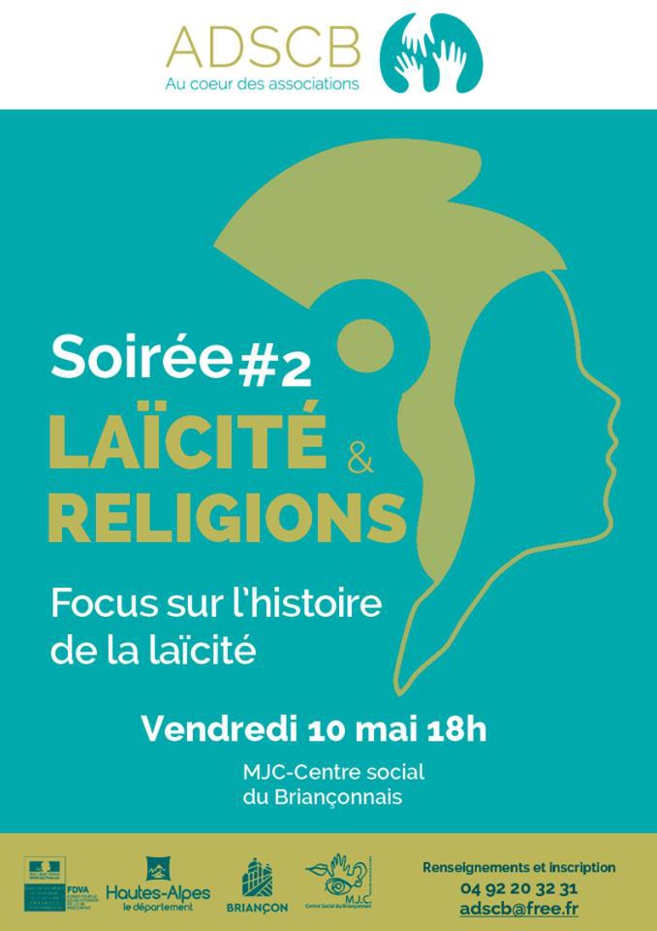 Des soirées laïcité et religions organisées à la Mjc de Briançon ! Des soirées laïcité et religions organisées à la Mjc de Briançon !