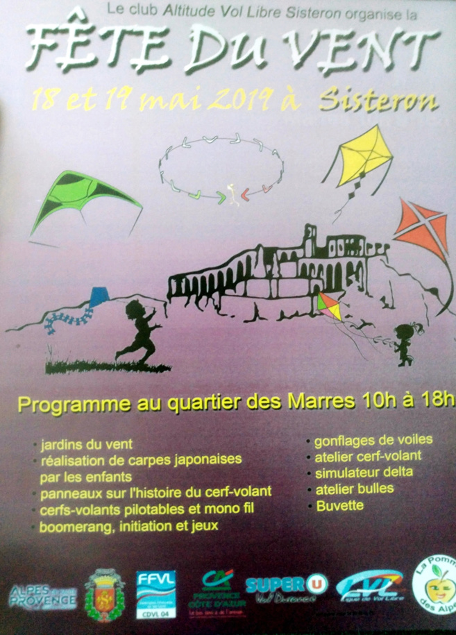 Des carpes solidaires pour la fête du vent à Sisteron