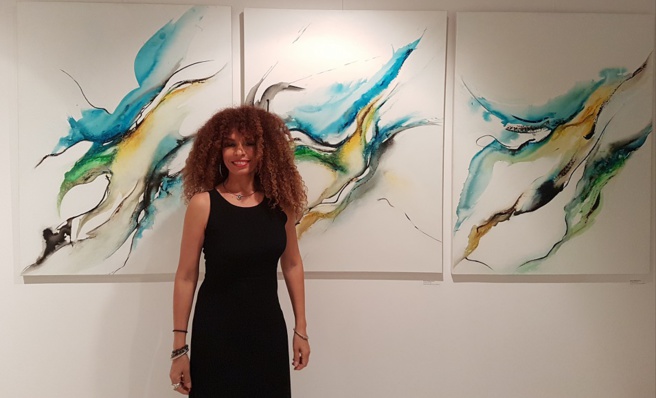 Rosario d'Espinay Saint-Luc ouvre les portes de son atelier à Oraison