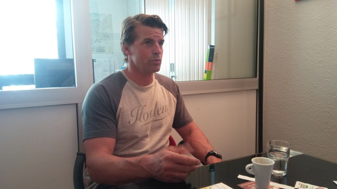 Jean Galfione était à Manosque Jean Galfione était à Manosque