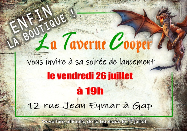 Poussez les portes vers un autre temps à la taverne Cooper Poussez les portes vers un autre temps à la taverne Cooper