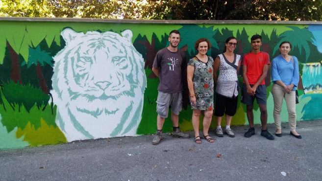 Des pokémons, un tigre et une cascade aux Serrets ! Des pokémons, un tigre et une cascade aux Serrets !