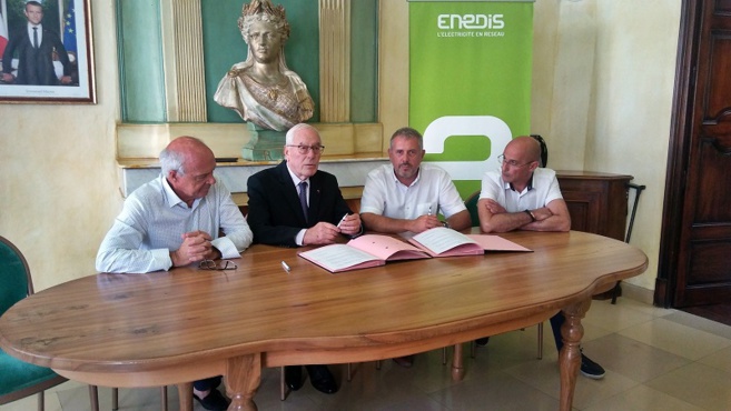 La transition énergétique passe par la DLVA et Enedis La transition énergétique passe par la DLVA et Enedis