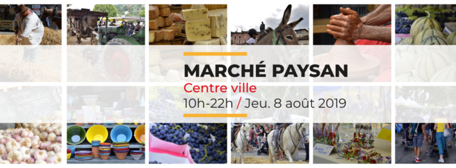 Un marché paysan aux couleurs locales Un marché paysan aux couleurs locales