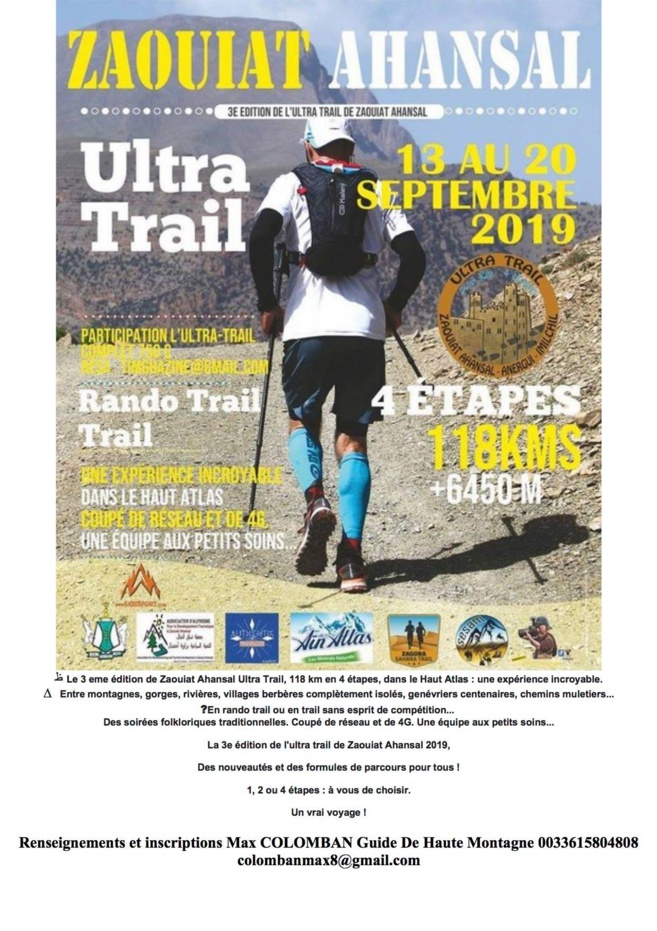 Partez à la découverte du Maroc lors d'un trail ! Partez à la découverte du Maroc lors d'un trail !