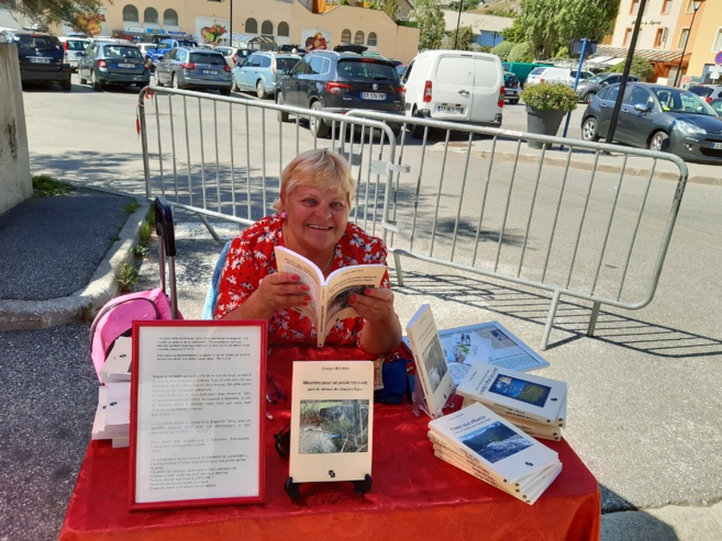 Georgia Libouban écrit des polars au parfum des Hautes-Alpes Georgia Libouban écrit des polars au parfum des Hautes-Alpes