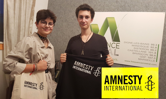 Ils animent l’antenne lycéenne d’Amnesty International à Digne Ils animent l’antenne lycéenne d’Amnesty International à Digne