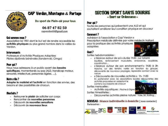 Cap'Verdon : la montagne accessible pour tous Cap'Verdon : la montagne accessible pour tous