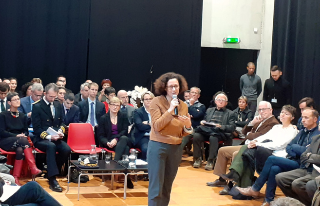 Emmanuelle Wargon en visite au Théâtre Durance ! Emmanuelle Wargon en visite au Théâtre Durance !