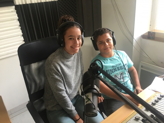 Chiara et Bilel sont en stage dans notre radio Chiara et Bilel sont en stage dans notre radio