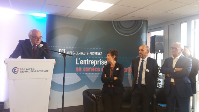 Le président de CCI France inaugure Durance 264 Le président de CCI France inaugure Durance 264