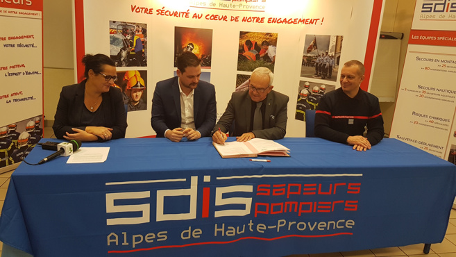 Le SDIS 04 et PROMAN partenaires Le SDIS 04 et PROMAN partenaires