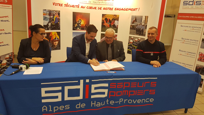 Le SDIS 04 et PROMAN partenaires Le SDIS 04 et PROMAN partenaires
