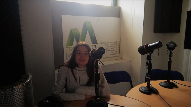 Maëlys est en stage à Fréquence Mistral… Maëlys est en stage à Fréquence Mistral…