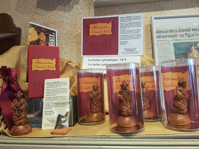 Alexandra David-Néel a désormais une figurine à son effigie Alexandra David-Néel a désormais une figurine à son effigie